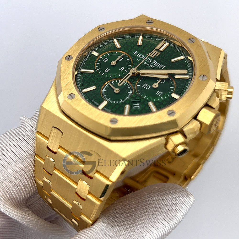 Unworn Audemars Piguet Royal Oak 41mm Chronograph Limited Edition Gree