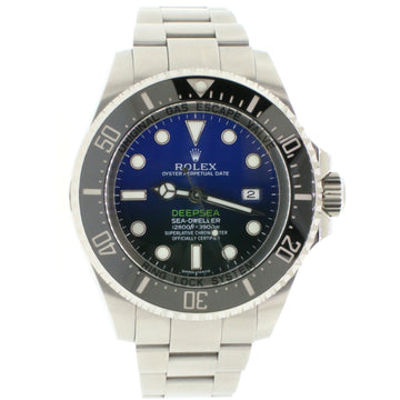 Rolex Sea-Dweller DeepSea 44mm D-Blue James Cameron Dial Stainless Steel Oyster Watch 116660