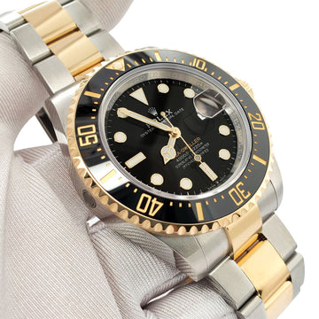 Rolex Sea-Dweller 43mm 126603 Black Dial Yellow Gold Steel Watch 2022 Box Papers