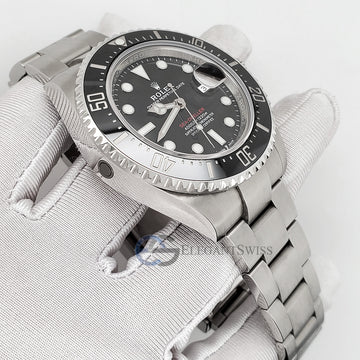 Rolex Sea-Dweller 43mm 126600 Red Label Black Ceramic Steel Watch 2022 Box Papers