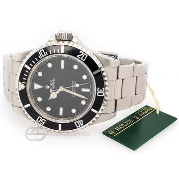 Rolex Submariner 40MM Non-date 2 Liner Black Dial Stainless Steel Oyster Watch 14060M
