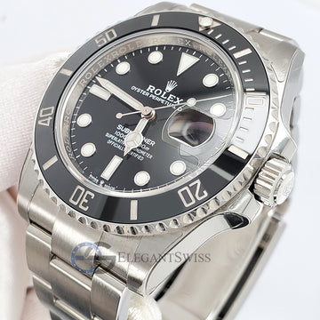 Rolex Submariner Date 126610LN 41mm Black Dial Cerachrom Bezel Steel Watch 2020 Box Papers
