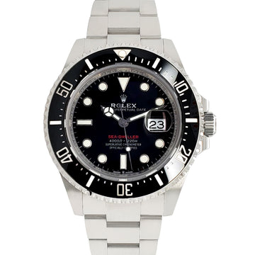 Rolex Sea-Dweller 43mm Stainless Steel Black Dial 50th Anniversary 126600 Box Papers