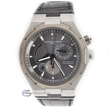 Vacheron Constantin Overseas Dual Time 42mm Slate Grey Dial/Titanium Bezel 47450/000W/9511 Watch