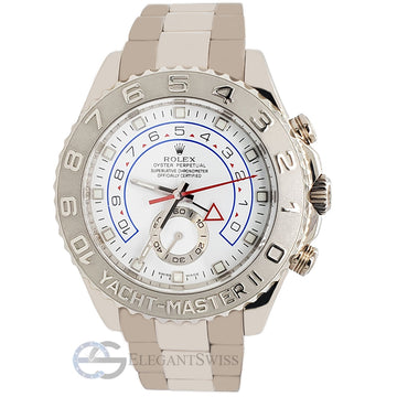 Rolex Yacht-Master II 44mm 116689 White Gold Watch With Platinum Bezel