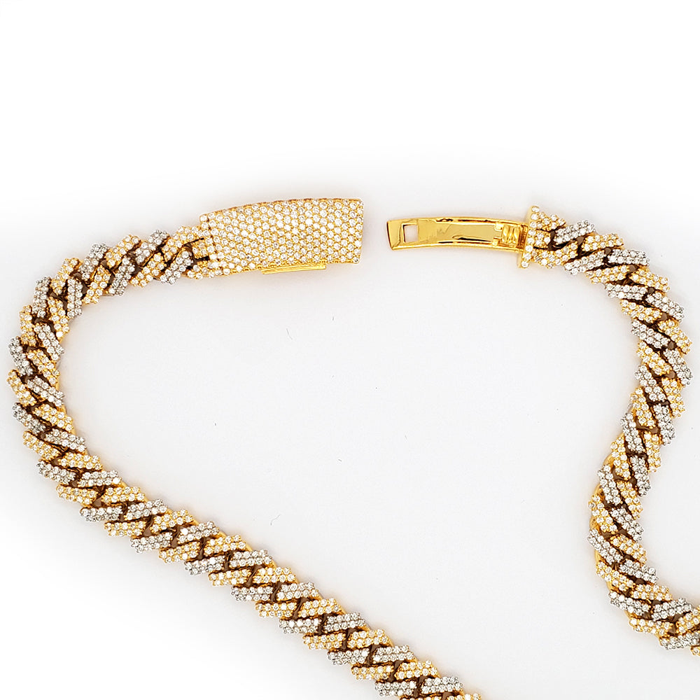 Necklace hot 14k used lightly gold Cuban link chain