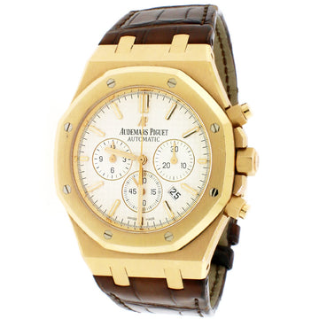 Audemars Piguet Royal Oak 18K Rose Gold 41mm Chronograph Box Papers 26320OR.OO.1220OR.02