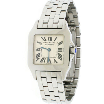 Cartier Santos Demoiselle Steel 26mm Watch W25065Z5 2701 Box Papers