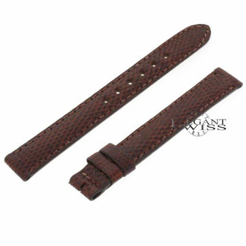 Genuine Cartier Lizard Brown Leather Strap Band B4084660 12MM