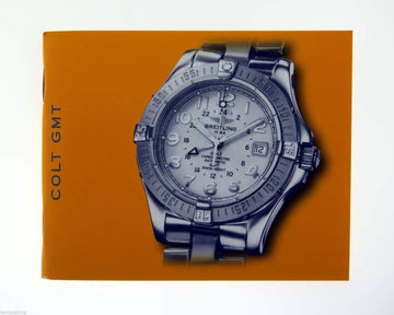 Breitling Colt GMT Vintage Watch Booklet Instruction Manual
