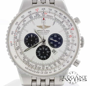 Breitling Navitimer Heritage Flyback 43MM Chronograph Automatic Stainless Steel Mens Watch A35340