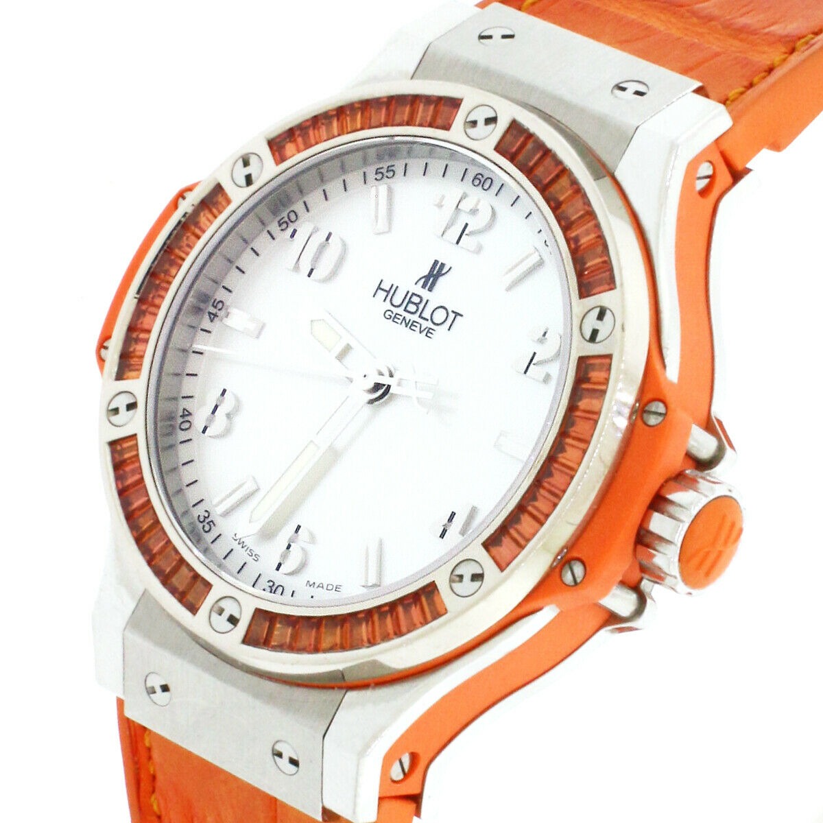 Hublot Big Bang Tutti Frutti Orange MOP Dial 38mm Watch 361.SO.6010.LR.1906